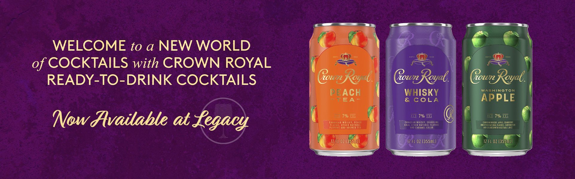 Crown Canned Cocktails